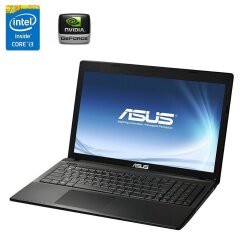 Ноутбук Asus X55VD / 15.6" (1366x768) TN / Intel Core i3-3110M (2 (4) ядра по 2.4 GHz) / 12 GB DDR3 / 256 GB SSD / nVidia GeForce 610M, 1 GB DDR3, 64-bit / WebCam / Без АКБ