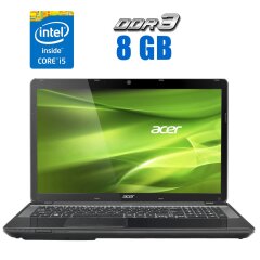 Ноутбук Б-клас Acer TravelMate P273-M / 17.3" (1600x900) TN / Intel Core i5-3230M (2 (4) ядра по 2.6 - 3.2 GHz) / 8 GB DDR3 / 500 GB HDD / Intel HD Graphics 4000 / WebCam