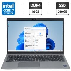 Ноутбук Б-класс Dell Latitude 5540 / 15.6" (1920x1080) IPS / Intel Core i7-1365U (10 (12) ядер по 3.9 - 5.2 GHz) / 16 GB DDR4 / 240 GB SSD / Intel Iris Xe Graphics / WebCam
