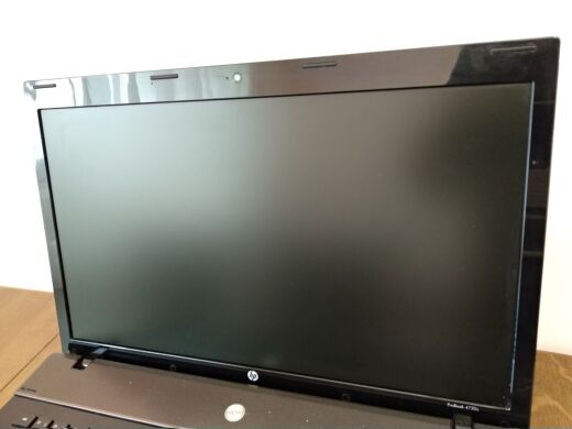 Ноутбук Б-клас HP ProBook 4720s / 17.3" (1600x900) TN / Intel Core i5-460M (2 (4) ядра по 2.53 - 2.8 GHz) / 4 GB DDR3 / 120 GB SSD / ATI Mobility Radeon HD 530v, 512 MB GDDR3, 64-bit / WebCam / DVD-RW / HDMI / АКБ не тримає