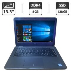 Ноутбук Dell Latitude 3310 / 13.3" (1366x768) TN / Intel Core i3-8145U (2 (4) ядра по 2.1 - 3.9 GHz) / 8 GB DDR4 / 128 GB SSD / Intel UHD Graphics / WebCam