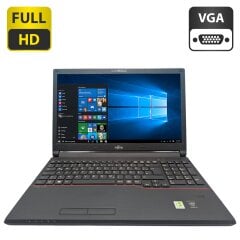 Ноутбук Fujitsu LifeBook E554 / 15.6" (1920x1080) IPS / Intel Core i5-4210M (2 (4) ядра по 2.6 - 3.2 GHz) / 8 GB DDR3 / 500 GB HDD / Intel HD Graphics 4600 / WebCam