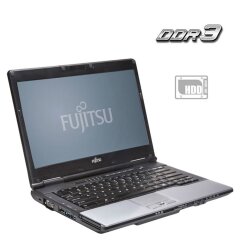 Ноутбук Fujitsu Lifebook S752 / 14" (1366x768) TN / Intel Core i3-2328M (2 (4) ядра по 2.2 GHz) / 4 GB DDR3 / 320 GB HDD / Intel HD Graphics 3000 / WebCam / DVD-ROM