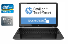 Ноутбук HP Pavilion 15-n040us / 15.6" (1366x768) TN Touch / Intel Core i3-4005U (2 (4) ядра по 1.7 GHz) / 8 GB DDR3 / 240 GB SSD / Intel HD Graphics 4400 / WebCam / Windows 10