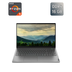 Ноутбук Lenovo ThinkBook 15 G3 / 15.6" (1920x1080) IPS / AMD Ryzen 5 5500U (6 (12) ядер по 2.1 - 4.0 GHz) / 16 GB DDR4 / 240 GB SSD / AMD Radeon Graphics 448SP / WebCam / HDMI