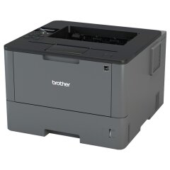 Принтер Brother HL-L5000D / Лазерная монохромная печать / 1200x1200 dpi / A4 / 20 стр/мин / USB 2.0 / Дуплекс / Кабели в комплекте