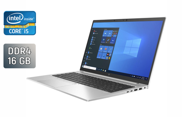 Ультрабук Б-клас HP EliteBook 850 G5 / 15.6" (1920x1080) IPS / Intel Core i5-7300U (2 (4) ядра по 2.6 - 3.5 GHz) / 16 GB DDR4 / 512 GB SSD / Intel HD Graphics 620 / TouchID / Windows 10