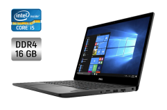 Ультрабук Dell Latitude 7480 / 14" (1920x1080) IPS / Intel Core i5-6300U (2 (4) ядра по 2.4 - 3.0 GHz) / 16 GB DDR4 / 512 GB SSD / Intel HD Graphics 520 / WebCam / FingerPrint / Windows 10