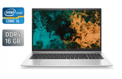 Ультрабук HP EliteBook 850 G7 / 15.6" (1920x1080) IPS / Intel Core i5-10310U (4 (8) ядра по 1.7 - 4.4 GHz) / 16 GB DDR4 / 256 GB SSD / Intel UHD Graphics / WebCam / TouchID