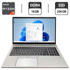 Ультрабук HP EliteBook 855 G7 / 15.6" (1920x1080) IPS / AMD Ryzen 7 Pro 4750U (8 (16) ядер по 1.7 - 4.1 GHz) / 16 GB DDR4 / 256 GB SSD / AMD Radeon RX Vega 8 Graphics / WebCam