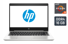Ультрабук HP ProBook 445R G6 / 14" (1920x1080) IPS / AMD Ryzen 5 3500U (4 (8) ядра по 2.1 - 3.7 GHz) / 16 GB DDR4 / 512 GB SSD / AMD Radeon RX Vega 8 / WebCam / TouchID