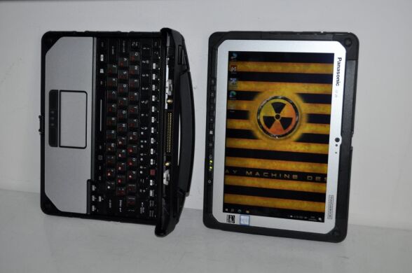 Защищенный нетбук-трансформер Б-класс Panasonic Toughbook CF-20 MK2 / 10.1" (1920x1200) IPS Touch / Intel Core m5-6Y57 (2 (4) ядра по 1.1 - 2.8 GHz) / 8 GB DDR3 / 256 GB SSD / Intel HD Graphics 615 / WebCam 2 MP + 8 MP / Windows 10 Pro Защищенный нетбук-трансформер Б-класс Panasonic Toughbook CF-20 MK2 / 10.1" (1920x1200) IPS Touch / Intel Core m5-6Y57 (2 (4) ядра по 1.1 - 2.8 GHz) / 8 GB DDR3 / 256 GB SSD / Intel HD Graphics 615 / WebCam 2 MP + 8 MP / Windows 10 Pro