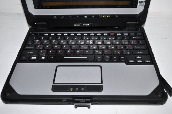 Защищенный нетбук-трансформер Б-класс Panasonic Toughbook CF-20 MK2 / 10.1" (1920x1200) IPS Touch / Intel Core m5-6Y57 (2 (4) ядра по 1.1 - 2.8 GHz) / 8 GB DDR3 / 256 GB SSD / Intel HD Graphics 615 / WebCam 2 MP + 8 MP / Windows 10 Pro Защищенный нетбук-трансформер Б-класс Panasonic Toughbook CF-20 MK2 / 10.1" (1920x1200) IPS Touch / Intel Core m5-6Y57 (2 (4) ядра по 1.1 - 2.8 GHz) / 8 GB DDR3 / 256 GB SSD / Intel HD Graphics 615 / WebCam 2 MP + 8 MP / Windows 10 Pro