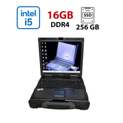 Защищенный ноутбук Б-класс Getac B300 G6 / 13.3" (1920x1080) TN Touch / Intel Core i5-6200U (2 (4) ядра по 2.3 - 2.8 GHz) / 16 GB DDR4 / 256 GB SSD / Intel HD Graphics 520 / DVD-RW / Fingerprint / 4G LTE / GPS