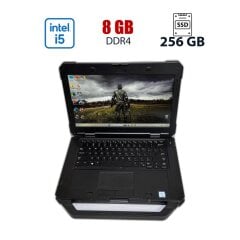 Защищенный ноутбук Dell Latitude 5420 Rugged / 14" (1920x1080) IPS / Intel Core i5-8350U (4 (8) ядер по 1.70 - 3.6 GHz) / 8 GB DDR4 / 256 GB SSD / Intel UHD Graphics / WebCam
