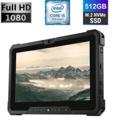 Захищений планшет Dell Latitude 7212 Rugged Extreme / 11.6'' (1920x1080) IPS / Intel Core i5-7300U (2 (4) ядра по 2.6 - 3.5 GHz) / 8 GB DDR3 / 512 GB SSD M.2 / Intel HD Graphics 620 / WebCam / 4G LTE / Дві АКБ / Стилус