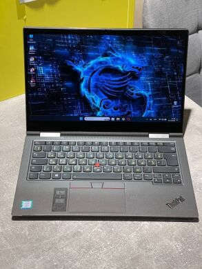 Ноутбук-трансформер Lenovo ThinkPad X1 Yoga (4th gen) / 14" (1920x1080) IPS Touch / Intel Core i5-8250U (4 (8) ядра по 1.6 - 3.4 GHz) / 8 GB DDR4 / 240 GB SSD / Intel UHD Graphics 620 / WebCam