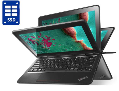 Нетбук-трансформер Lenovo ThinkPad Yoga 11e G4 / 11.6" (1366x768) IPS Touch / Intel Core i3-7100U (2 (4) ядра по 2.4 GHz) / 8 GB DDR3 / 128 GB SSD / Intel HD Graphics 620 / WebCam / Win 10 Pro Нетбук-трансформер Lenovo ThinkPad Yoga 11e G4 / 11.6" (1366x768) IPS Touch / Intel Core i3-7100U (2 (4) ядра по 2.4 GHz) / 8 GB DDR3 / 128 GB SSD / Intel HD Graphics 620 / WebCam / Win 10 Pro