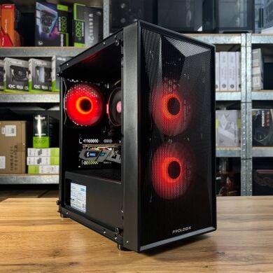 Игровой ПК ProLogix E102 Tower / AMD Ryzen 5 1500X (4 (8) ядра по 3.5 - 3.7 GHz) / 16 GB DDR4 / 250 GB SSD / AMD Radeon RX 580, 8 GB GDDR5, 256-bit / 500W