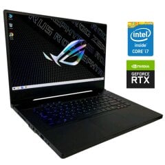 Ігровий ноутбук Б-клас Asus ROG Zephyrus M GU502GV / 15.6" (1920x1080) IPS / Intel Core i7-9750H (6 (12) ядер по 2.6 - 4.5 GHz) / 16 GB DDR4 / 512 GB SSD M.2 / nVidia GeForce RTX 2060, 6 GB GDDR6, 192-bit
