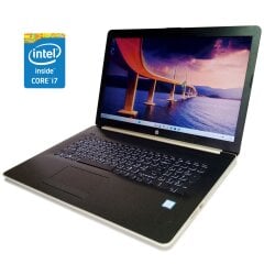 Ноутбук Б-клас HP Pavilion 17 by0063cl / 17.3" (1600x900) TN Touch / Intel Core i7-8550U (4 (8) ядра по 1.8 - 4.0 GHz) / 16 GB DDR4 / 256 GB SSD NVMe / Intel UHD Graphics 620 / WebCam