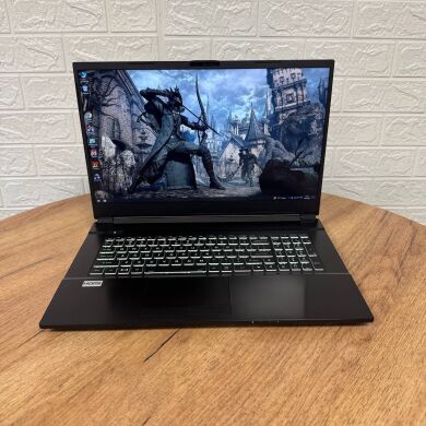 Ігровий ноутбук Б-клас Clevo NH77DE / 17.3" (1920x1080) IPS / Intel Core i7-10750H (6 (12) ядер по 2.6 - 5.0 GHz) / 8 GB DDR4 / 256 GB SSD NVMe + 1000 GB HDD / nVidia GeForce GTX 1650 Ti, 4 GB GDDR6, 128-bit / WebCam Ігровий ноутбук Б-клас Clevo NH77DE / 17.3" (1920x1080) IPS / Intel Core i7-10750H (6 (12) ядер по 2.6 - 5.0 GHz) / 8 GB DDR4 / 256 GB SSD NVMe + 1000 GB HDD / nVidia GeForce GTX 1650 Ti, 4 GB GDDR6, 128-bit / WebCam