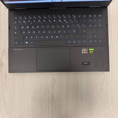 Ігровий ноутбук HP Omen 16-c0037nf / 16.1" (1920x1080) IPS / AMD Ryzen 7 5800H (8 (16) ядер по 3.2 - 4.4 GHz) / 32 GB DDR4 / 1000 GB SSD NVMe / nVidia GeForce RTX 3070, 8 GB GDDR6, 256-bit / WebCam Ігровий ноутбук HP Omen 16-c0037nf / 16.1" (1920x1080) IPS / AMD Ryzen 7 5800H (8 (16) ядер по 3.2 - 4.4 GHz) / 32 GB DDR4 / 1000 GB SSD NVMe / nVidia GeForce RTX 3070, 8 GB GDDR6, 256-bit / WebCam