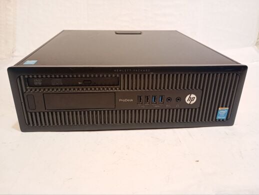 Комплект ПК: HP ProDesk 600 G1 SFF / Intel Core i5-4670 (4 ядра по 3.4 - 3.8 GHz) / 8 GB DDR3 / 120 GB SSD / Intel HD Graphics 4600 / DVD-RW + Монітор Dell Professional P2213t / 22" (1680x1050) TN / 1x DP, 1x DVI, 1x VGA, 3x USB 2.0