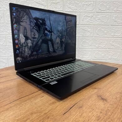 Ігровий ноутбук Б-клас Clevo NH77DE / 17.3" (1920x1080) IPS / Intel Core i7-10750H (6 (12) ядер по 2.6 - 5.0 GHz) / 8 GB DDR4 / 256 GB SSD NVMe + 1000 GB HDD / nVidia GeForce GTX 1650 Ti, 4 GB GDDR6, 128-bit / WebCam Ігровий ноутбук Б-клас Clevo NH77DE / 17.3" (1920x1080) IPS / Intel Core i7-10750H (6 (12) ядер по 2.6 - 5.0 GHz) / 8 GB DDR4 / 256 GB SSD NVMe + 1000 GB HDD / nVidia GeForce GTX 1650 Ti, 4 GB GDDR6, 128-bit / WebCam