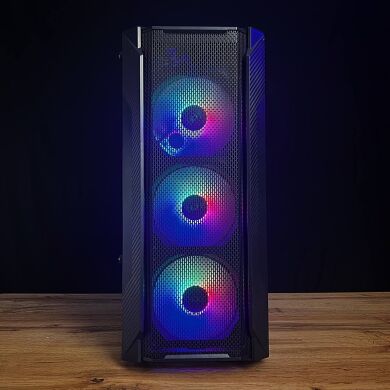Игровой ПК DarkFlash DK352 Black Plus Tower / AMD Ryzen 5 3600 (6 (12) ядер по 3.6 - 4.2 GHz) / 16 GB DDR4 / 500 GB SSD M.2 / AMD Radeon RX 5700, 8 GB GDDR6, 256-bit / 600W Игровой ПК DarkFlash DK352 Black Plus Tower / AMD Ryzen 5 3600 (6 (12) ядер по 3.6 - 4.2 GHz) / 16 GB DDR4 / 500 GB SSD M.2 / AMD Radeon RX 5700, 8 GB GDDR6, 256-bit / 600W