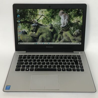 Ультрабук Б-клас Lenovo IdeaPad U41-70 / 14" (1920x1080) TN / Intel Core i5-5200U (2 (4) ядра по 2.2 - 2.7 GHz) / 8 GB DDR3 / 256 GB SSD / Intel HD Graphics 5500 / WebCam / Win 10 Home