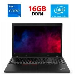 Ноутбук Lenovo ThinkPad T580 / 15.6" (1920x1080) IPS / Intel Core i5-8350U (4 (8) ядра по 1.7 - 3.6 GHz) / 16 GB DDR4 / 512 GB SSD M.2 / Intel UHD Graphics 620 / WebCam / HDMI / Две АКБ