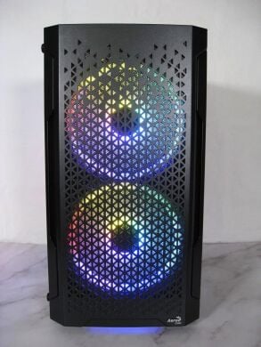 Ігровий ПК AeroCool Trinity Mini RGB Tower / Intel Core i5-3470 (4 ядра по 3.2 - 3.6 GHz) / 16 GB DDR3 / 120 GB SSD + 500 GB HDD / nVidia GeForce GTX 960, 4 GB GDDR5, 128-bit / 500W / Win 10 Pro + Кабель живлення
