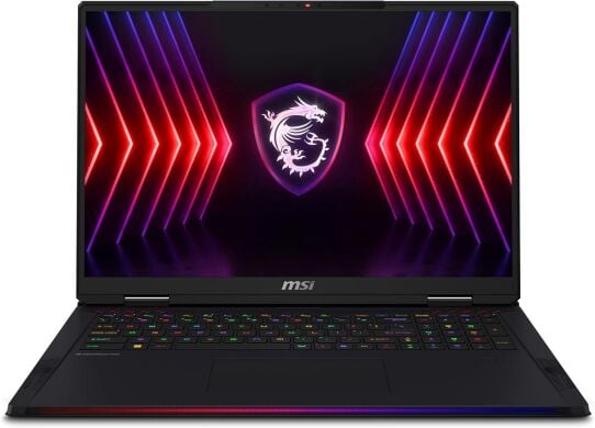 Ігровий ноутбук MSI Raider A18 HX A7VHG-024US / 18" (2560x1600) IPS / AMD Ryzen 9 7945HX (16 (32) ядер по 2.5 - 5.4 GHz) / 32 GB DDR5 / 1000 GB SSD M.2 / nVidia GeForce RTX 4080, 12 GB GDDR6, 192-bit / WebCam / Win 11