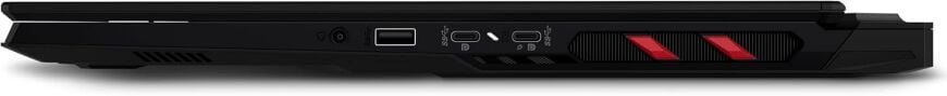 Ігровий ноутбук MSI Raider A18 HX A7VHG-024US / 18" (2560x1600) IPS / AMD Ryzen 9 7945HX (16 (32) ядер по 2.5 - 5.4 GHz) / 32 GB DDR5 / 1000 GB SSD M.2 / nVidia GeForce RTX 4080, 12 GB GDDR6, 192-bit / WebCam / Win 11