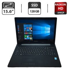 Ноутбук Б-клас Lenovo G50-70 / 15.6" (1366x768) TN / Intel Core i3-4010U (2 (4) ядра по 1.7 GHz) / 8 GB DDR3 / 128 GB SSD / AMD Radeon HD 8550M, 2 GB GDDR3, 64-bit / WebCam / DVD-ROM