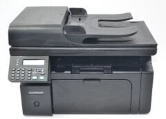 БФП Б-клас HP LaserJet Pro M1214NFH MFP / Лазерний монохромний друк / 600x600 dpi / 18 стр/мин / A4 / USB Type-B, Ethernet / Кабелі у комплекті