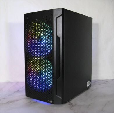 Ігровий ПК AeroCool Trinity Mini RGB Tower / Intel Core i5-3470 (4 ядра по 3.2 - 3.6 GHz) / 16 GB DDR3 / 120 GB SSD + 500 GB HDD / nVidia GeForce GTX 960, 4 GB GDDR5, 128-bit / 500W / Win 10 Pro + Кабель живлення