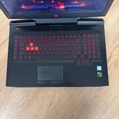 Игровой ноутбук HP Omen 17-an124cl / 17.3" (1920x1080) IPS / Intel Core i7-8750H (6 (12) ядер по 2.2 - 4.1 GHz) / 16 GB DDR4 / 128 GB SSD NVMe + 1000 GB HDD / nVidia GeForce GTX 1060, 6 GB GDDR5, 192-bit / WebCam