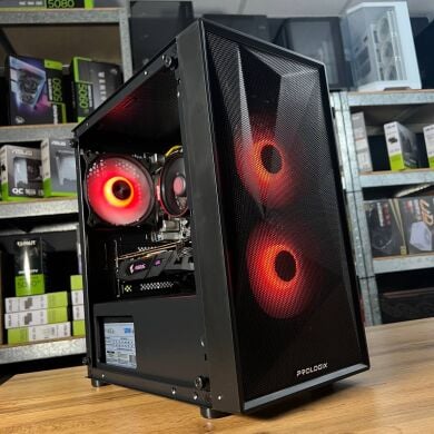 Игровой ПК ProLogix E102 Tower / AMD Ryzen 5 1500X (4 (8) ядра по 3.5 - 3.7 GHz) / 16 GB DDR4 / 250 GB SSD / AMD Radeon RX 580, 8 GB GDDR5, 256-bit / 500W