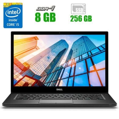 Нетбук Dell Latitude E7290 / 12.5" (1366x768) TN LED / Intel Core i5-7300U (2 (4) ядра по 2.6 - 3.5 GHz) / 8 GB DDR4 / 256 GB SSD / Intel HD Graphics 620 / WebCam Нетбук Dell Latitude E7290 / 12.5" (1366x768) TN LED / Intel Core i5-7300U (2 (4) ядра по 2.6 - 3.5 GHz) / 8 GB DDR4 / 256 GB SSD / Intel HD Graphics 620 / WebCam
