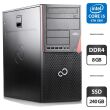 Комп'ютер Fujitsu Esprimo P756 E90 Tower / Intel Core i5-6400 (4 ядра по 2.7 - 3.3 GHz) / 8 GB DDR4 / 240 GB SSD / Intel HD Graphics 530 / DVD-ROM / Windows 11 Pro