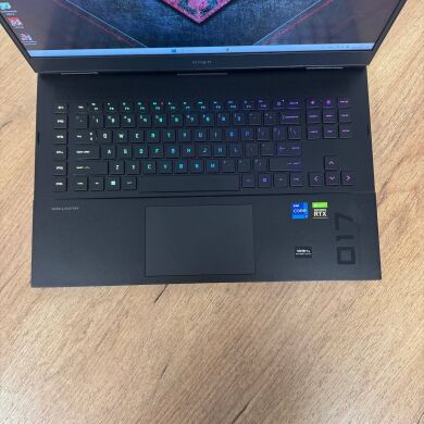 Игровой ноутбук HP Omen 17-ck1020nr / 17.3" (2560x1440) IPS / Intel Core i7-12700H (14 (20) ядер по 2.3 - 4.7 GHz) / 16 GB DDR5 / 1000 GB SSD / nVidia GeForce RTX 3070 Ti, 8 GB GDDR6, 256-bit / WebCam Игровой ноутбук HP Omen 17-ck1020nr / 17.3" (2560x1440) IPS / Intel Core i7-12700H (14 (20) ядер по 2.3 - 4.7 GHz) / 16 GB DDR5 / 1000 GB SSD / nVidia GeForce RTX 3070 Ti, 8 GB GDDR6, 256-bit / WebCam
