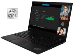 Ультрабук Lenovo ThinkPad T14 / 14" (1920x1080) IPS Touch / Intel Core i5-10310U (4 (8) ядра по 1.7 - 4.4 GHz) / 8 GB DDR4 / 256 GB SSD / Intel UHD Graphics / WebCam