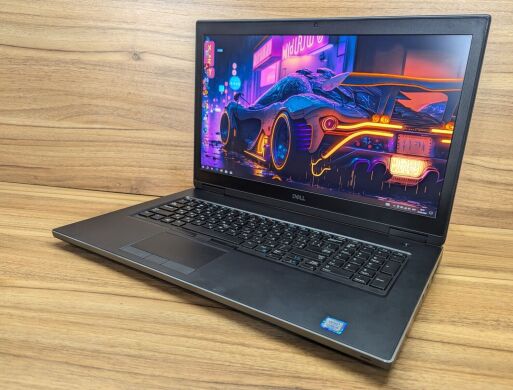Мобильная рабочая станция Dell Precision 7730 / 17.3" (1920x1080) IPS / Intel Core i9-8950HK (6 (12) ядер по 2.9 - 4.8 GHz) / 64 GB DDR4 / 1000 GB SSD / nVidia Quadro P5200, 16 GB GDDR5, 256-bit / HDMI / Windows 10