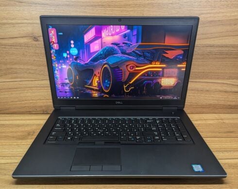Мобильная рабочая станция Dell Precision 7730 / 17.3" (1920x1080) IPS / Intel Core i9-8950HK (6 (12) ядер по 2.9 - 4.8 GHz) / 64 GB DDR4 / 1000 GB SSD / nVidia Quadro P5200, 16 GB GDDR5, 256-bit / HDMI / Windows 10