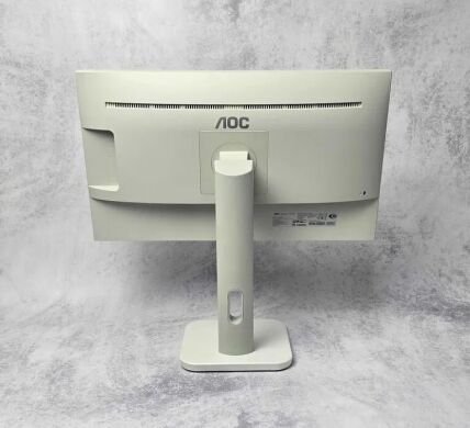 Монітор AOC 24P1 / 24" (1920x1080) IPS / 1x HDMI, 1x DisplayPort, 1x DVI, 1x VGA, 4x USB 3.0, 2x Audio / 2x 2.0W / VESA 100x100 / Pivot