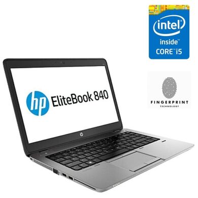 Ноутбук HP EliteBook 840 G1 / 14" (1366x768) TN / Intel Core i5-4300U (2 (4) ядра по 1.9 - 2.9 GHz) / 8 GB DDR3 / 256 GB SSD / Intel HD Graphics 4400 / WebCam
