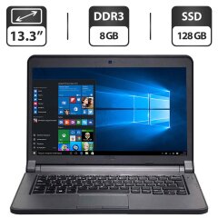 Ноутбук Б-класс Dell Latitude 3340 / 13.3" (1366x768) TN / Intel Core i5-4200U (2 (4) ядра по 1.6 - 2.6 GHz) / 8 GB DDR3 / 128 GB SSD / Intel HD Graphics 4400 / WebCam / HDMI