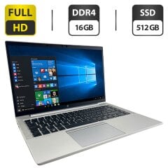 Ультрабук HP EliteBook 845 G8 / 14" (1920x1080) IPS / AMD Ryzen 3 5400U (4 (8) ядра по 2.6 - 4.0 GHz) / 16 GB DDR4 / 512 GB SSD / AMD Radeon Vega 6 Graphics / WebCam